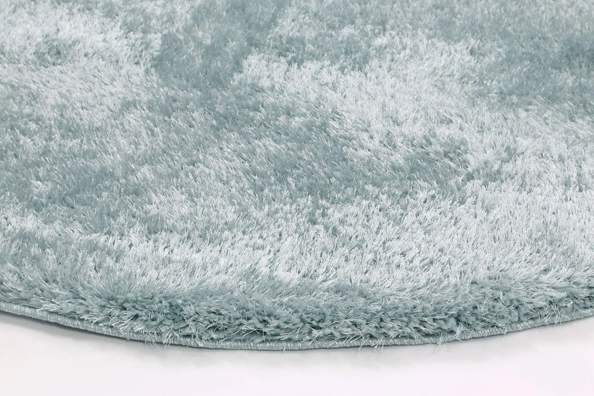 Puffy Soft Shaggy Teal Blue 200x290 cm