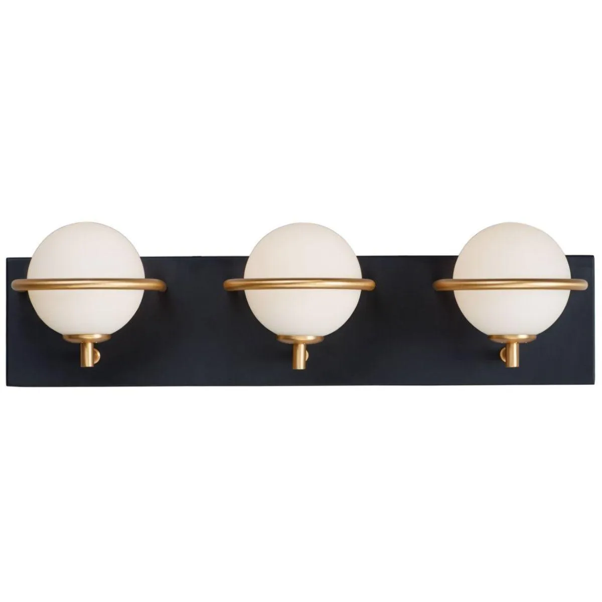 Revolve 20 in. 3 Lights LED Vanity Light Gold Finish