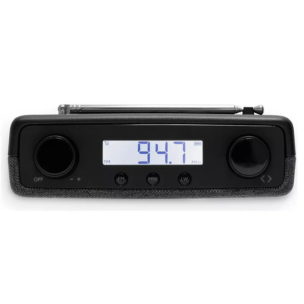 Roberts Play FM/MW/LW Portable Radio - Black | PLAYFM