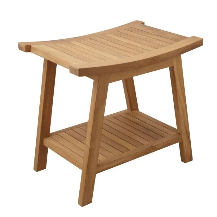 Roma Teak Shower Stool