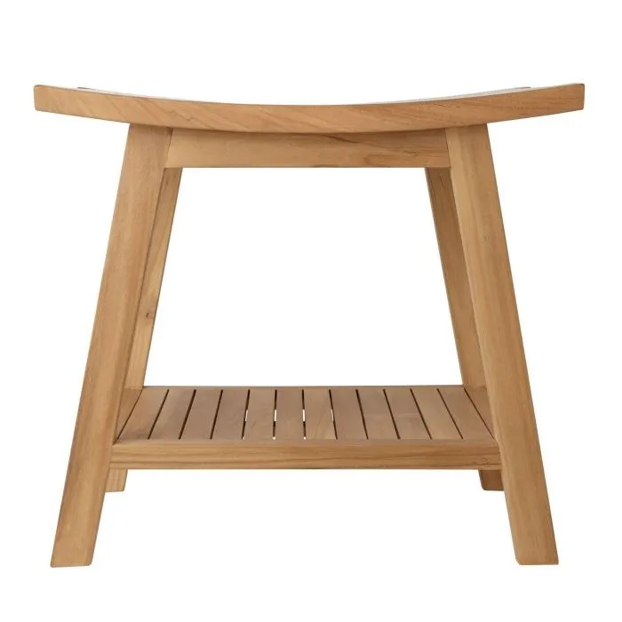 Roma Teak Shower Stool