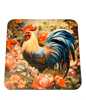 Rooster Drink Coaster