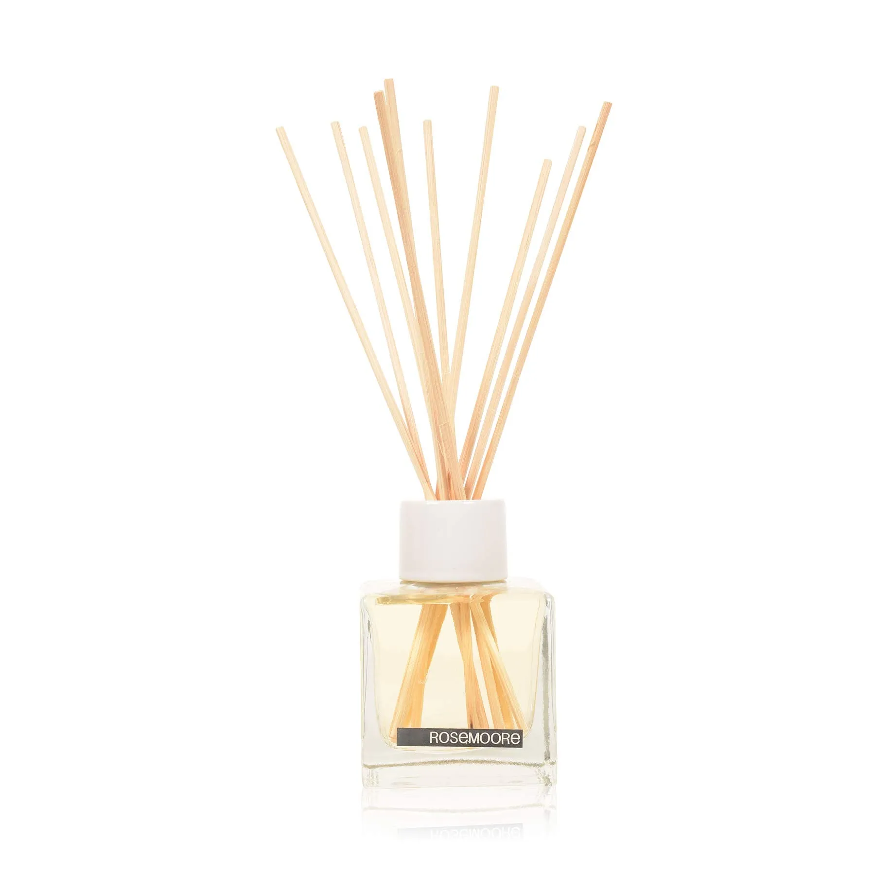 Rosemoore Reed Diffuser Set | Aroma Reed Diffuser | Reed Diffuser Home Fragrance | Scented Reed Diffuser for Offices, Home, Hotel, Bathroom & Living Room Room, Pink Pomelo - 200ml with 10 Reed Sticks