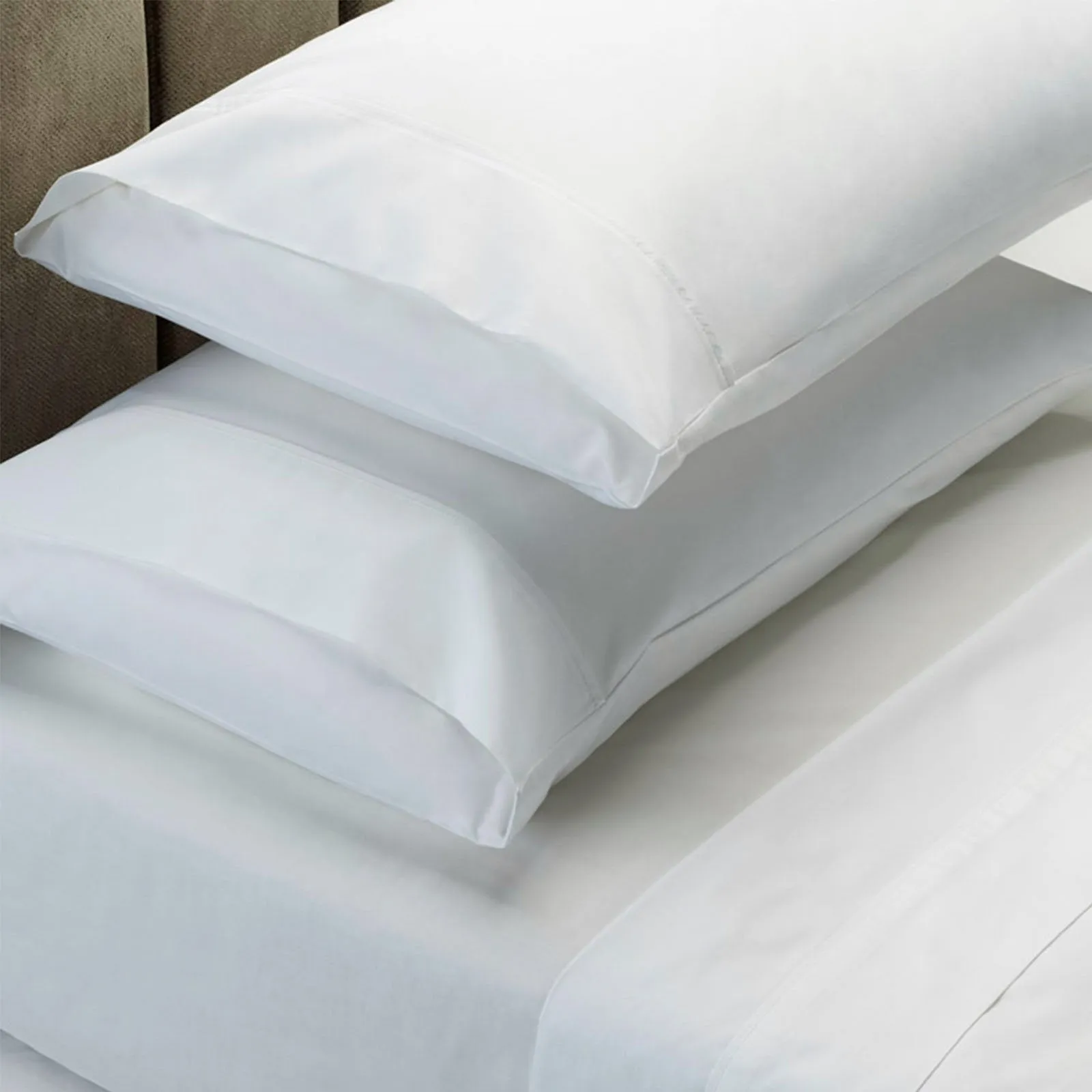 Royal Comfort 1000 Thread Count Sheet Set Cotton Blend Ultra Soft Touch Bedding Queen White