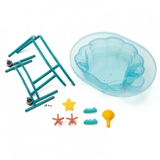 Sand and Water Clam-Shaped Sensory Table