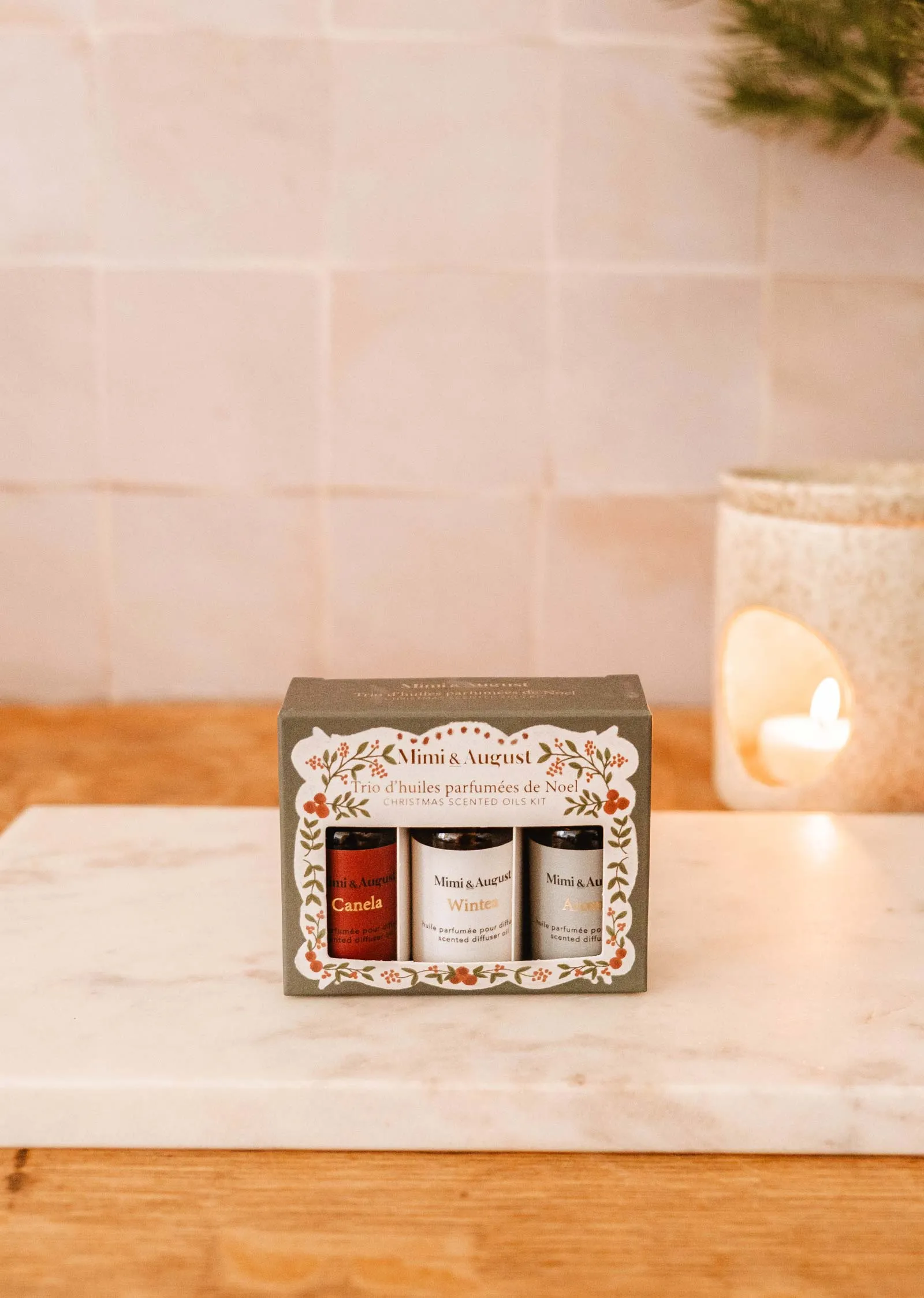 Set | Christmas Scented Oils Trio