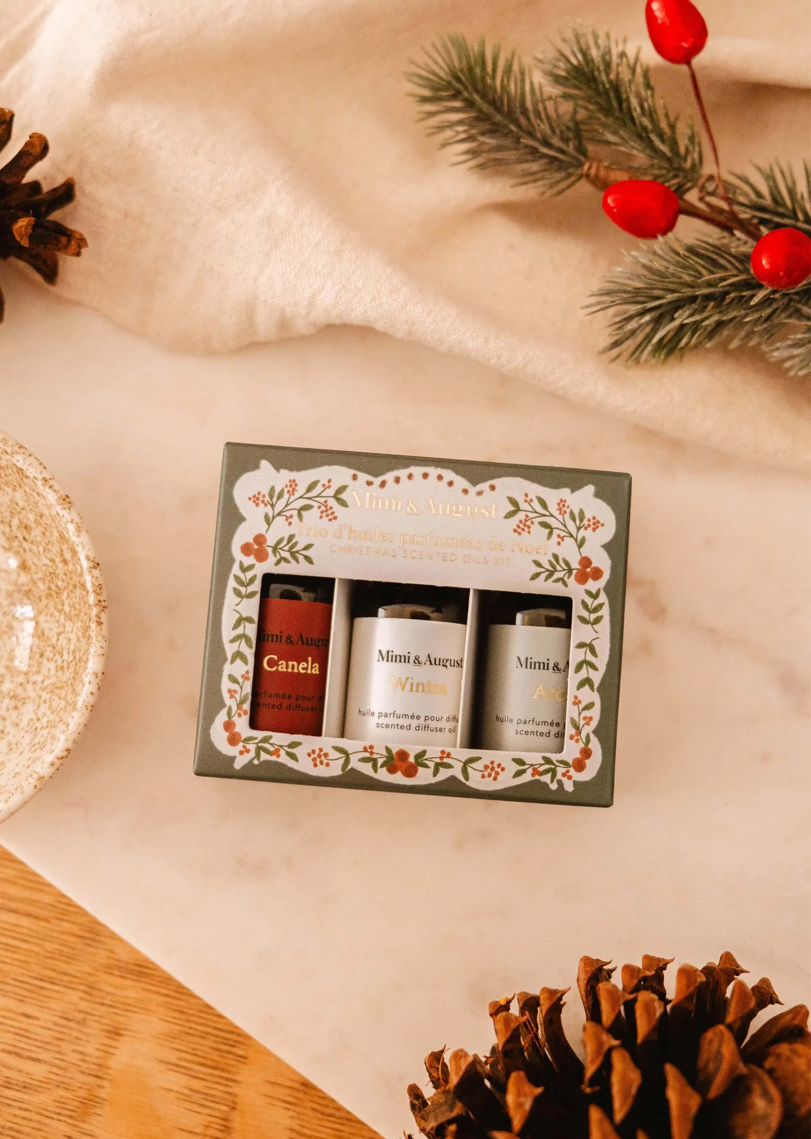 Set | Christmas Scented Oils Trio