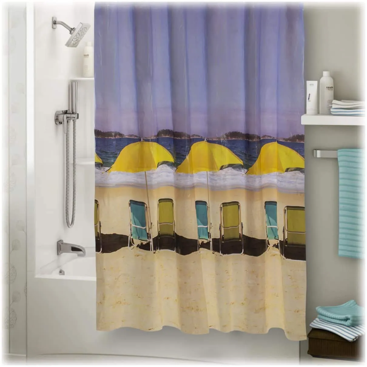 SHOWER CURTAIN BEACH FRONT