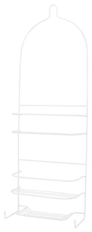 Simple Spaces SS-5786-PE-3L Shower Caddy, 3-Shelf, Steel, 10 in OAW, 27-3/4 in OAH, 4-1/4 in OAD, 10 lb :EA: QUANTITY: 1