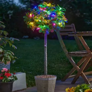 Smart Solar 200 LED Multi Coloured Solar String Lights