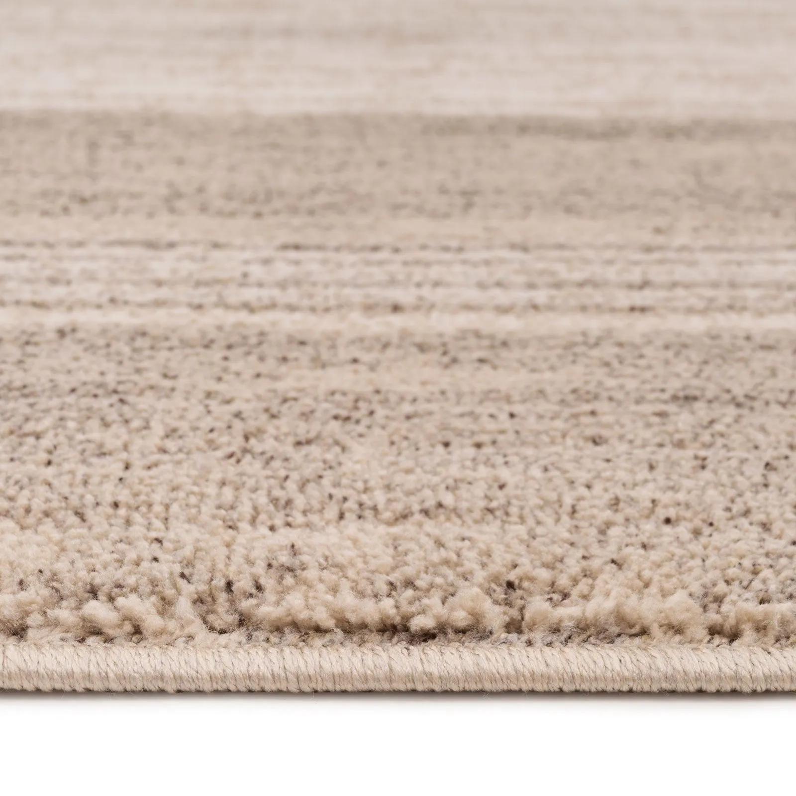 Soft Beige Block Area Rug - Felix