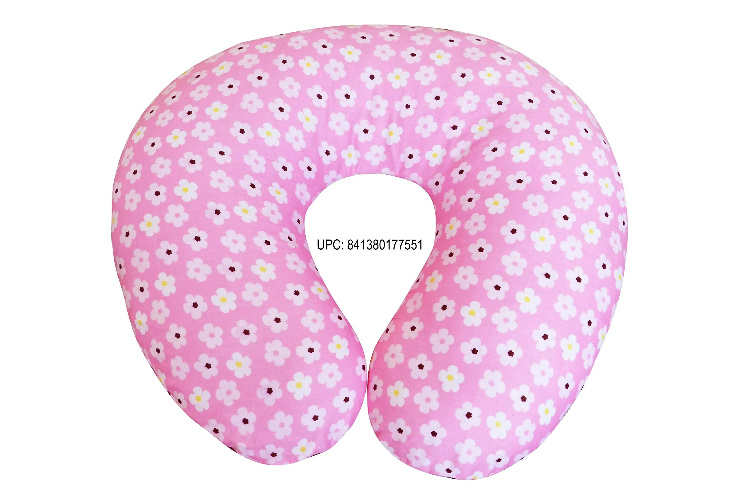 Soft Plush Light Printed Cotton Nursing Pillow