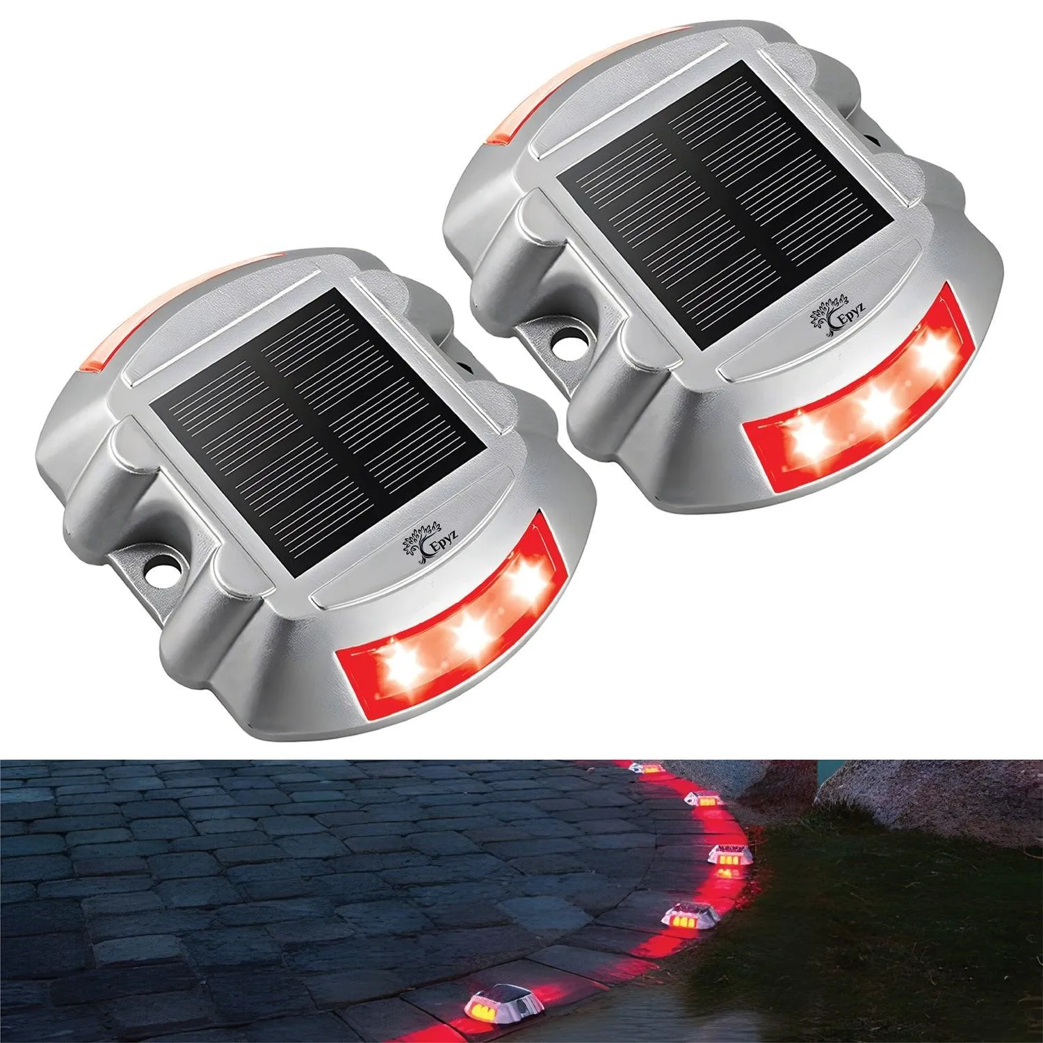 Solar Road Stud Lights | Solar Stud Round Light