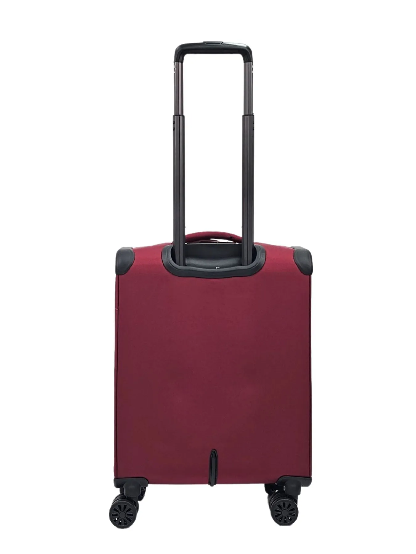 Suitcase Travel Bag Carry On Hand Cabin Check in Soft Case Luggage Trolley Zipped Compartments