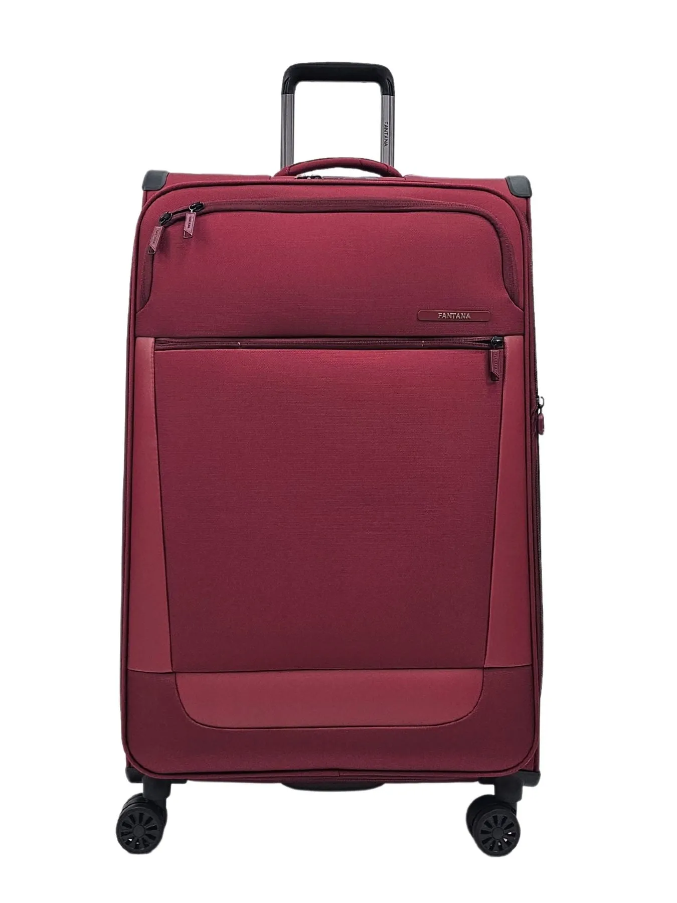 Suitcase Travel Bag Carry On Hand Cabin Check in Soft Case Luggage Trolley Zipped Compartments