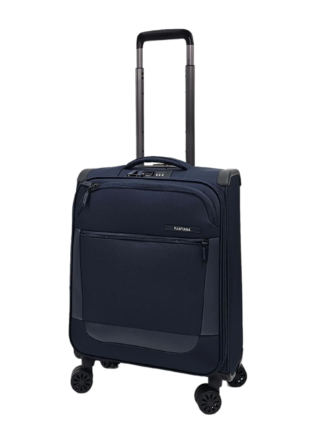 Suitcase Travel Bag Carry On Hand Cabin Check in Soft Case Luggage Trolley Zipped Compartments