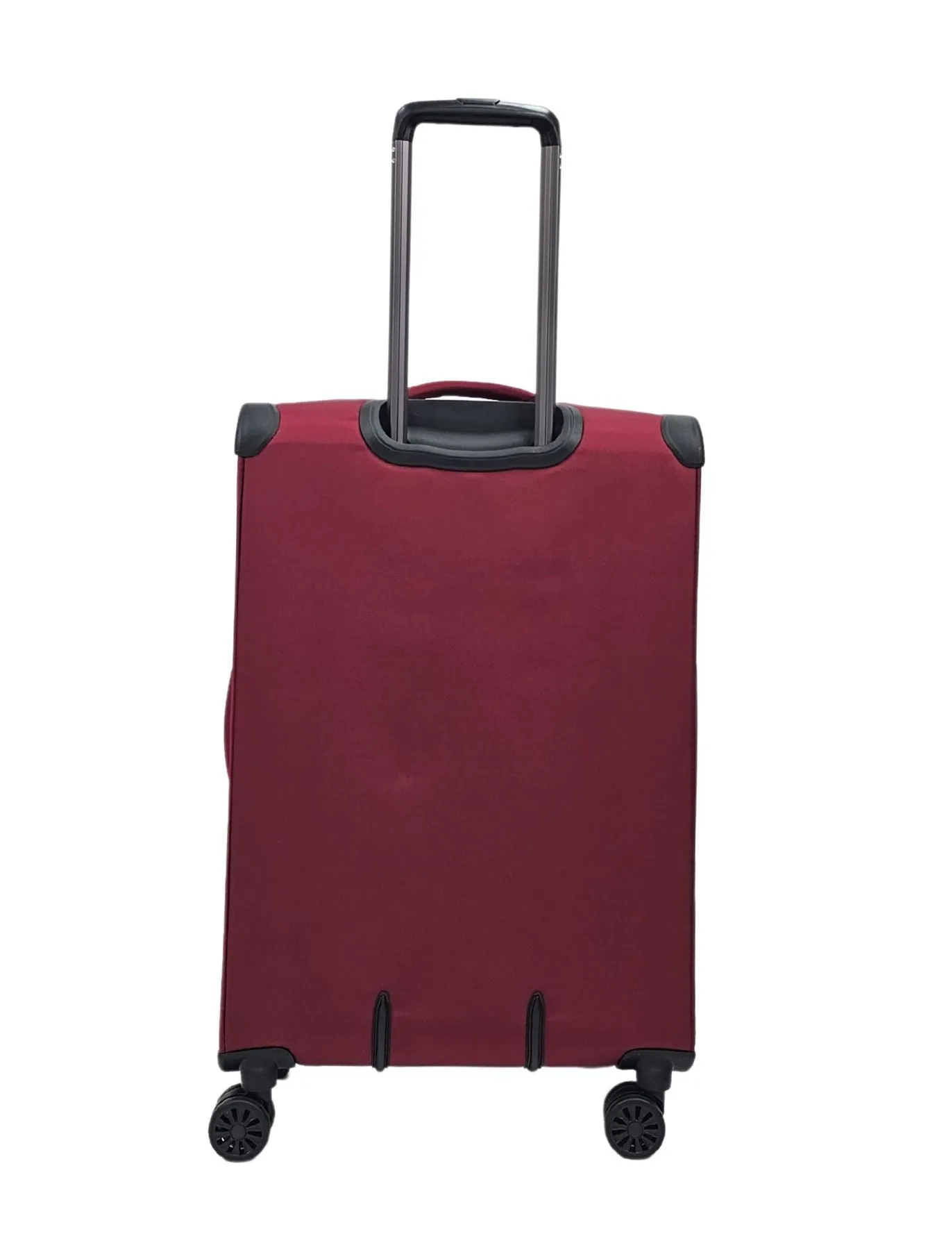 Suitcase Travel Bag Carry On Hand Cabin Check in Soft Case Luggage Trolley Zipped Compartments