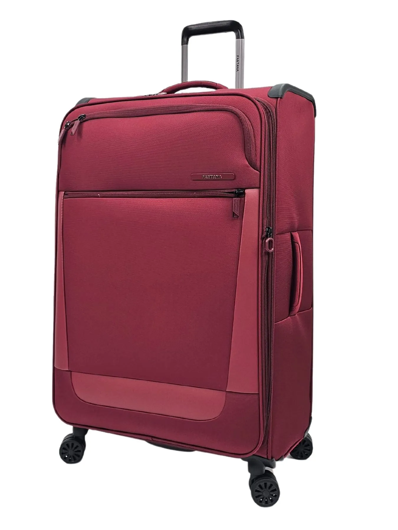 Suitcase Travel Bag Carry On Hand Cabin Check in Soft Case Luggage Trolley Zipped Compartments