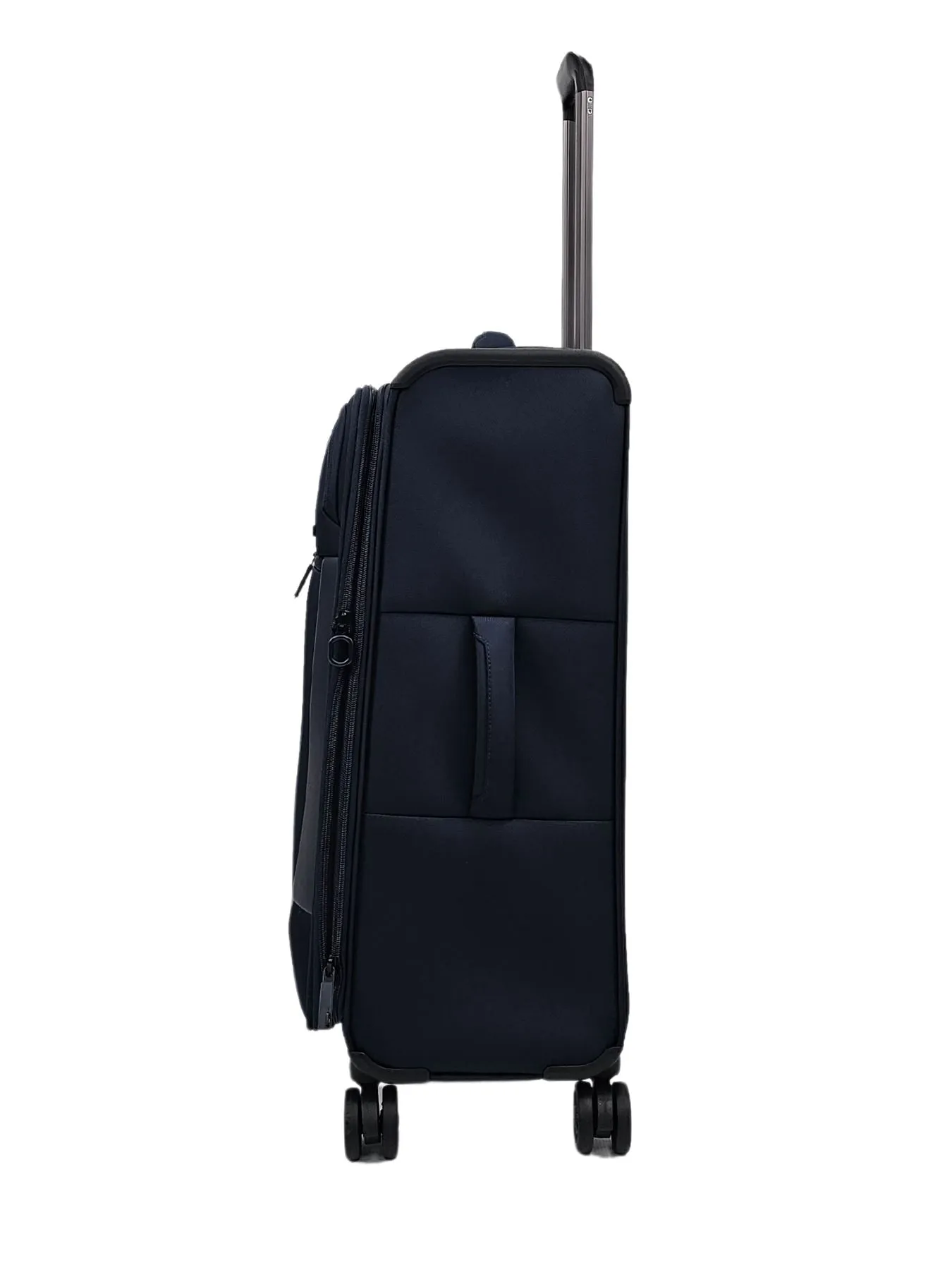 Suitcase Travel Bag Carry On Hand Cabin Check in Soft Case Luggage Trolley Zipped Compartments