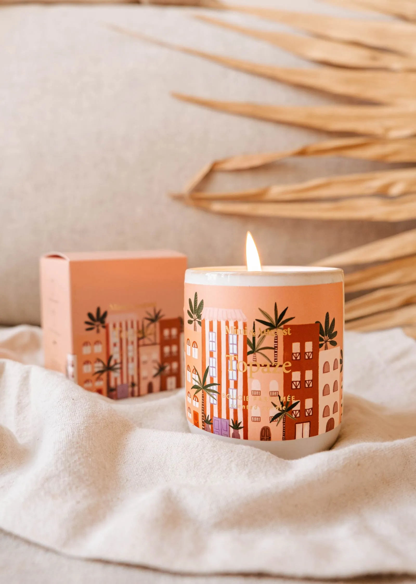 Topaze - Reusable Candle