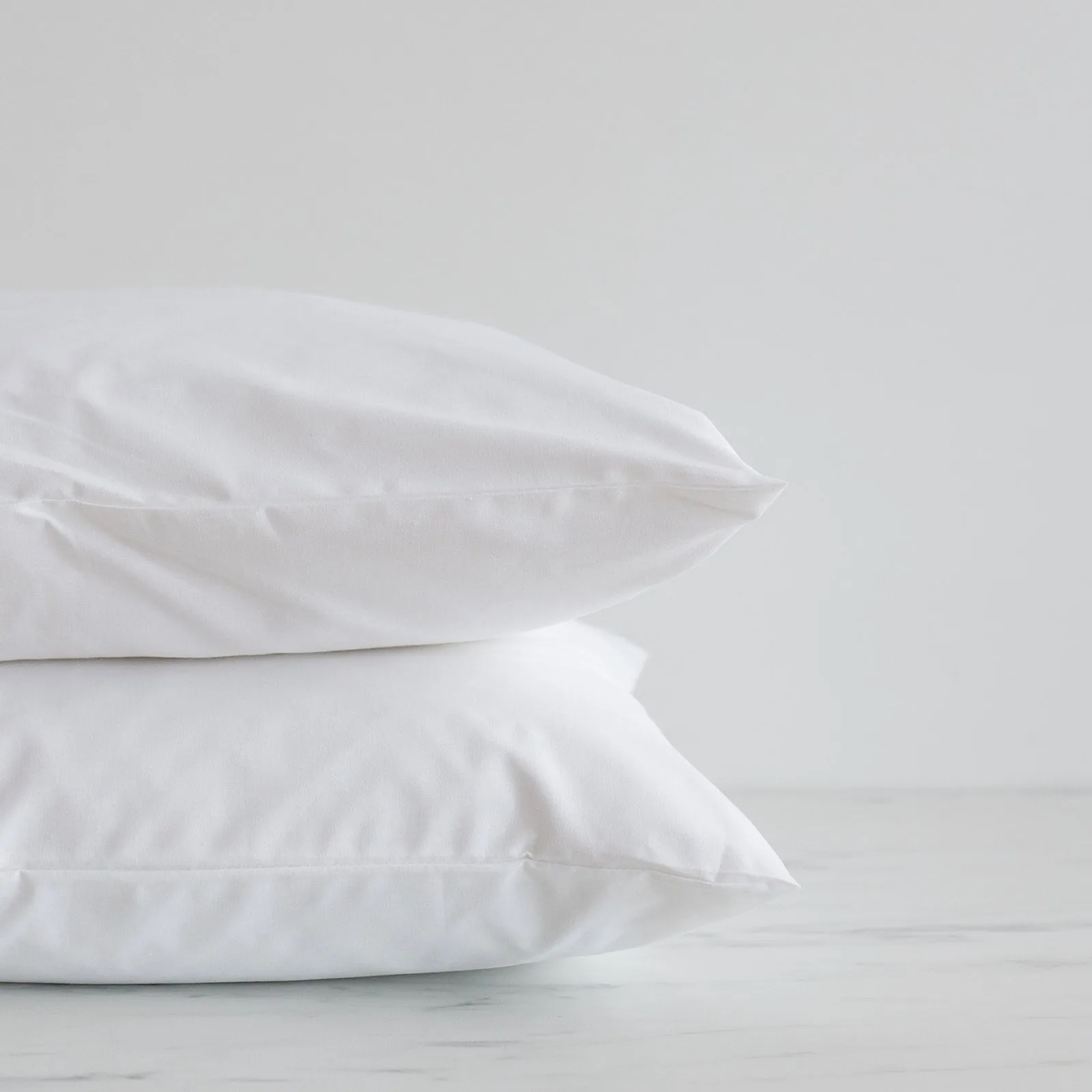 White Turkish Cotton Pillowcase Set