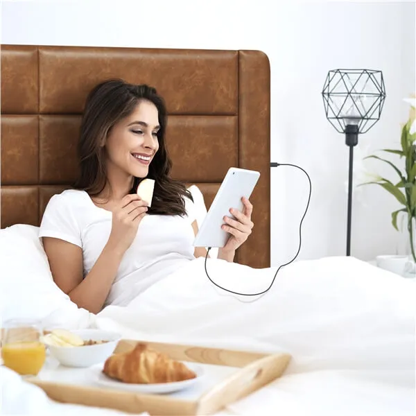 Yaheetech Bed Frame with 2 USB Charging Stations