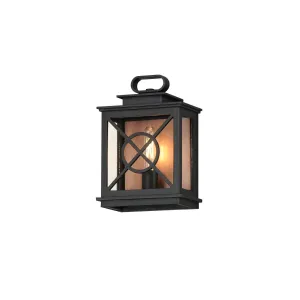 Yorktown 12 in. Light Black & Copper Finish